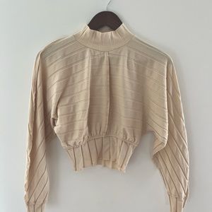 Urban Outfitters Batwing Crop Long Sleeved Top XS